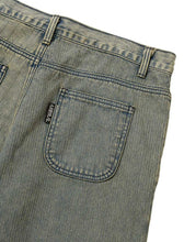 Load image into Gallery viewer, AJOBYAJO Stripe Contrast Jeans Sand
