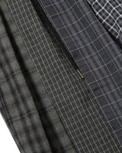 Load image into Gallery viewer, AJOBYAJO Mixed Check Bermuda Shorts Black
