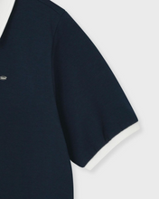 Load image into Gallery viewer, Fallett Collar Short Sleeve Navy
