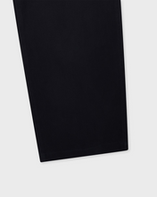 Load image into Gallery viewer, Fallett Two Tuck Cotton Pants Navy
