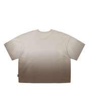 Load image into Gallery viewer, AJOBYAJO Gradation Washed T-shirt Brown
