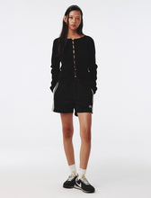 Load image into Gallery viewer, Kijun Double Line Track Shorts Black
