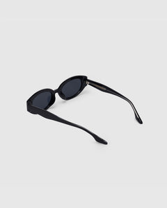 BLUE ELEPHANT Raffia Sunglasses Black