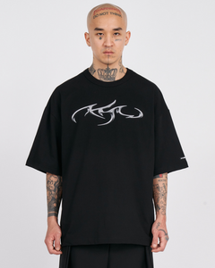 AJOBYAJO Tribal AJO T-Shirt Black