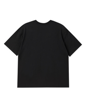 Load image into Gallery viewer, ILP Bonjour Dog Wappen T-Shirt Black
