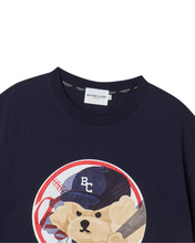 Load image into Gallery viewer, ILP Baseball Dog T-Shirt Navy
