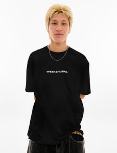 WKNDRS B-Logo T-Shirt Black