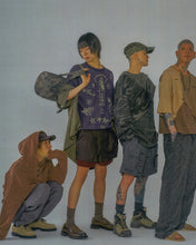 Load image into Gallery viewer, AJOBYAJO Camouflage Leopard Mixed Sweatshirt Charcoal
