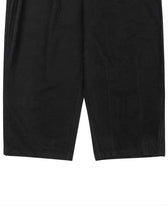 Load image into Gallery viewer, AJOBYAJO Asymmetric Cotton Pants Black
