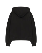 Load image into Gallery viewer, OJOS Hotfix Logo Hoodie Zip-up Black
