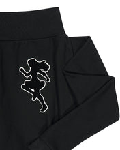 将图片加载到图库查看器，OJOS Sleeve Pumpkin Pants Black
