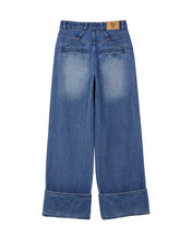 Load image into Gallery viewer, Bitter Cells Hunting Denim Pants Blue
