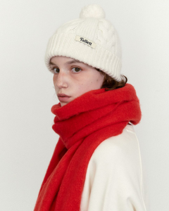 Fallett Story Logo Long Muffler Red