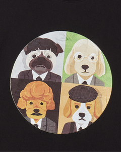 ILP Musician Band Dog T-Shirt Black