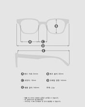 将图片加载到图库查看器，BLUE ELEPHANT Cecil-S Sunglasses Black
