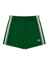 Load image into Gallery viewer, Kijun Double Line Track Shorts Green
