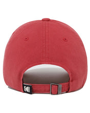 将图片加载到图库查看器，Kodak Relax Fit Square Logo Ball Cap Red
