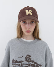 Load image into Gallery viewer, Kijun K Symbol Cap Brown
