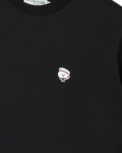 ILP Bonjour Dog Wappen T-Shirt Black