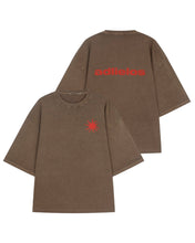 Load image into Gallery viewer, Adlielos Blast Pigment T-Shirt Brown
