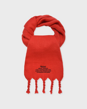 Load image into Gallery viewer, Fallett Story Logo Long Muffler Red
