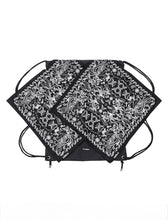 Load image into Gallery viewer, AJOBYAJO Bandana Drawsting Bag Black
