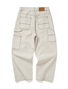 WKNDRS Draggy Work Pants Ivory