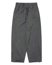 Load image into Gallery viewer, AJOBYAJO Lace Trimming Track Pants Charcoal
