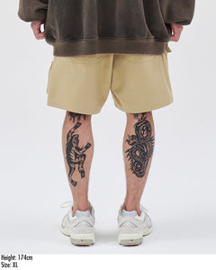 AJOBYAJO Cargo Shorts Beige