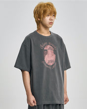 Load image into Gallery viewer, AJOBYAJO Autosuggestion Washed T-shirt Charcoal
