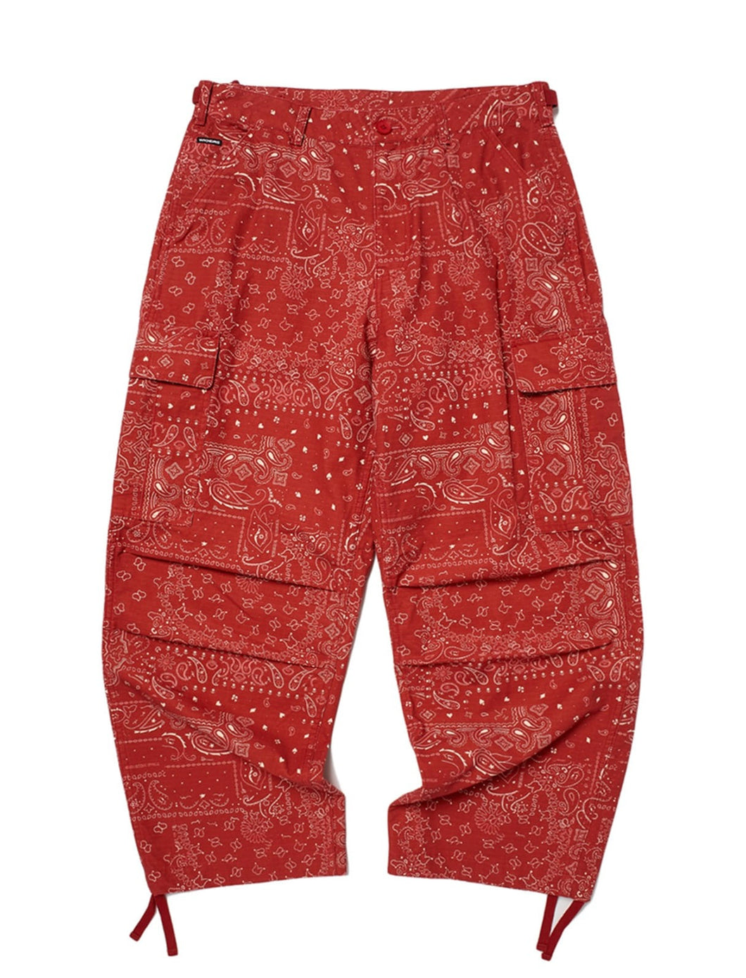 WKNDRS Magic Cargo Pants Red