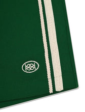 Load image into Gallery viewer, Kijun Double Line Track Shorts Green
