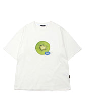 Load image into Gallery viewer, Tee Library Kiwi T-shirt White
