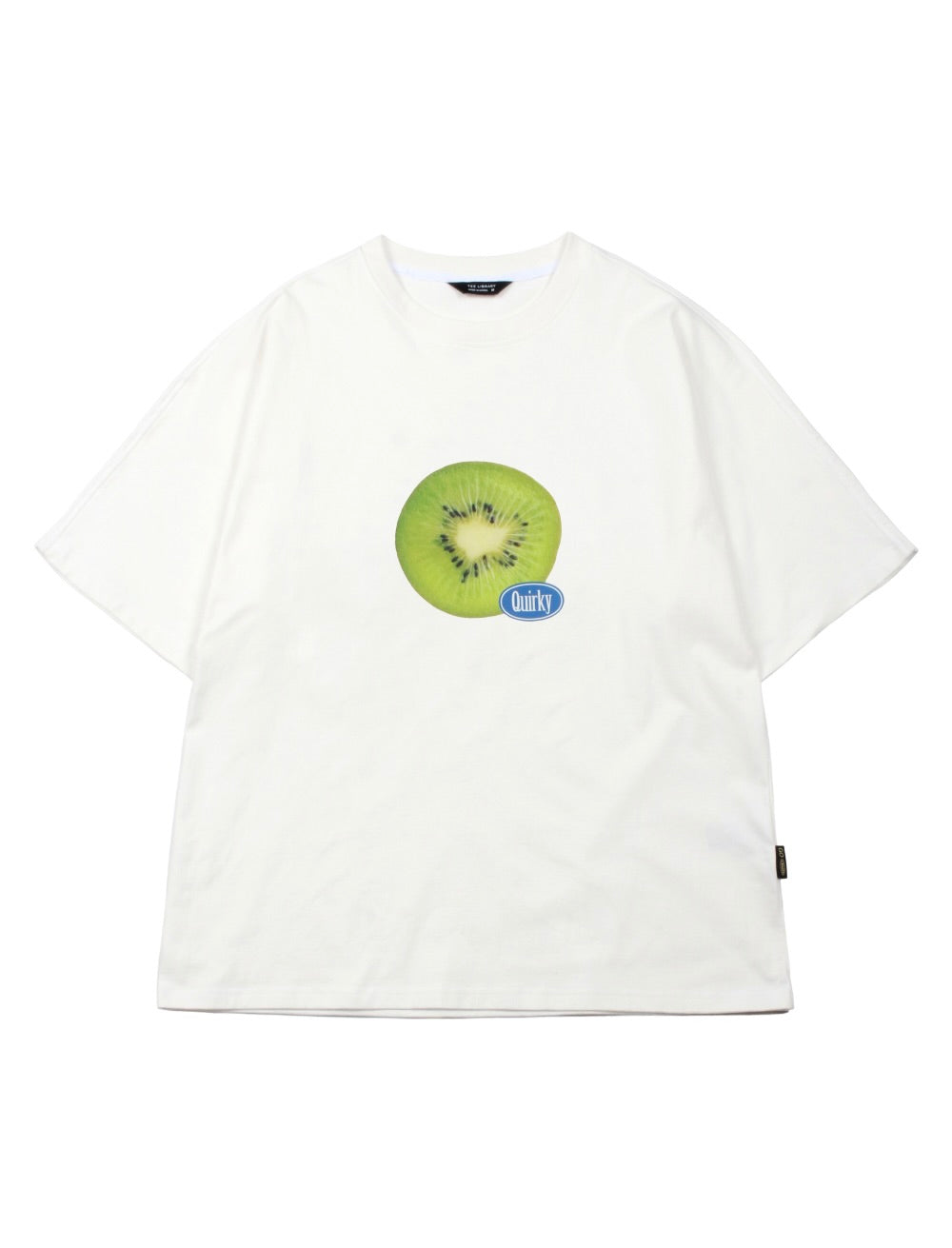 Tee Library Kiwi T-shirt White