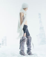 Load image into Gallery viewer, OJOS Hairy Beanie Ivory
