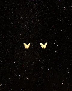 OOO Butterfly SS Earrings Gold