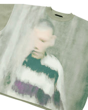 将图片加载到图库查看器，AJOBYAJO Jack a Dull Boy Watercolor Sweater Mint
