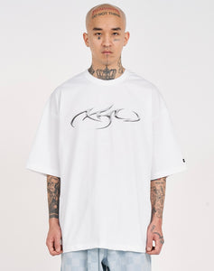 AJOBYAJO Tribal AJO T-Shirt White