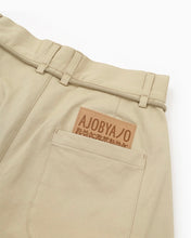 Load image into Gallery viewer, AJOBYAJO Cotton Bermuda Shorts Beige
