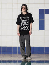 Load image into Gallery viewer, UNALLOYED Button Logo T-Shirt Black
