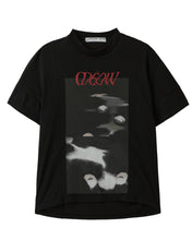 Load image into Gallery viewer, Acceptance Letter Meow T-Shirt Black
