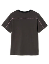 Load image into Gallery viewer, Kijun Cycle Half Sleeve Top Charcoal
