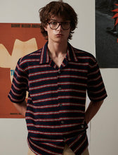 Load image into Gallery viewer, N. Archive Super Fine Cotton Knit Shirt Navy
