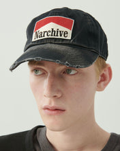 将图片加载到图库查看器，N. Archive Dust Club Washed Chino Cap Black
