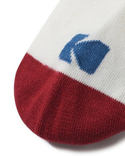 将图片加载到图库查看器，Kodak Kodacolor Crew Socks Red
