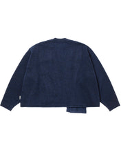 Load image into Gallery viewer, AJOBYAJO Double Layered Cardigan Navy
