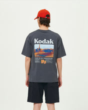 将图片加载到图库查看器，Kodak Cinery Back Graphic T-shirt Charcoal
