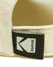 将图片加载到图库查看器，Kodak Relax Fit Square Logo Ball Cap Ivory
