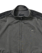 Load image into Gallery viewer, AJOBYAJO Lace Trimming Raglan Track Jacket Charcoal
