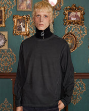 Load image into Gallery viewer, UNALLOYED Dyed Argyle Long Sleeve T-shirt Charcoal
